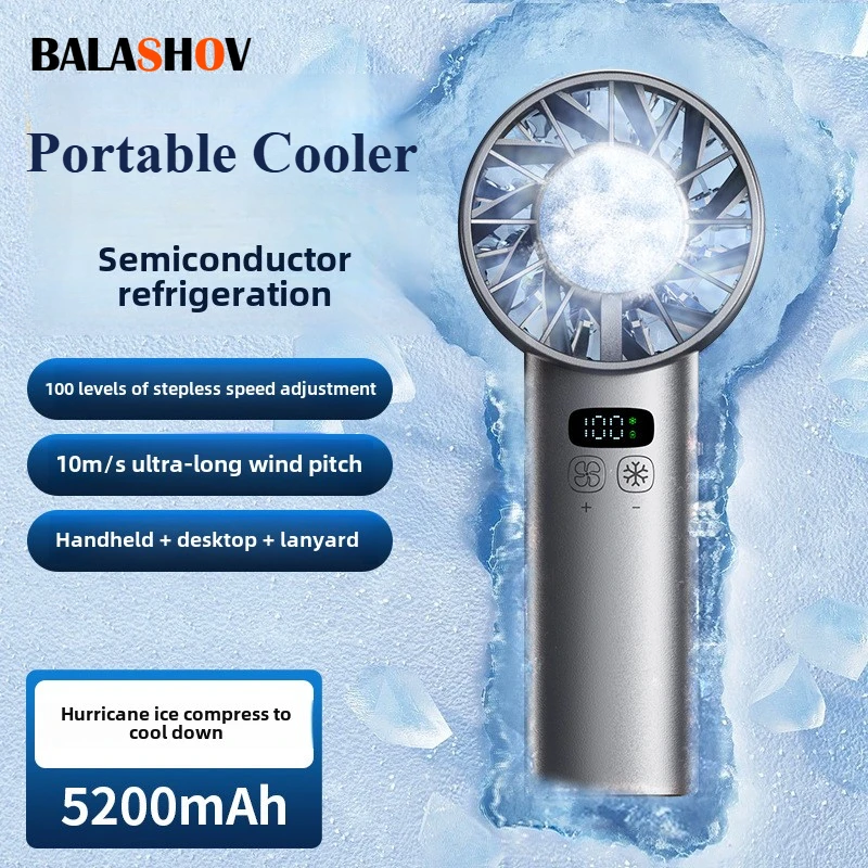 Outdoor Camping Ventilator - Портативный мини-вентилятор с функцией быстрого охлаждения,