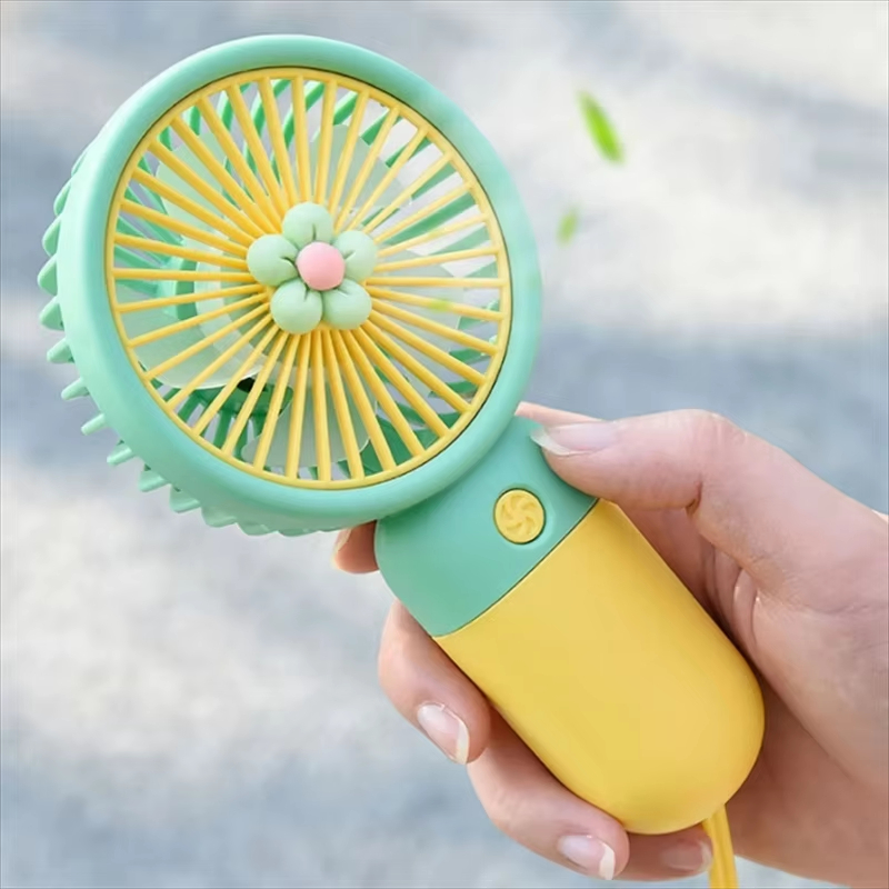 Outdoor Camping Ventilator - Маленький вентилятор с USB-зарядкой и ремешком,