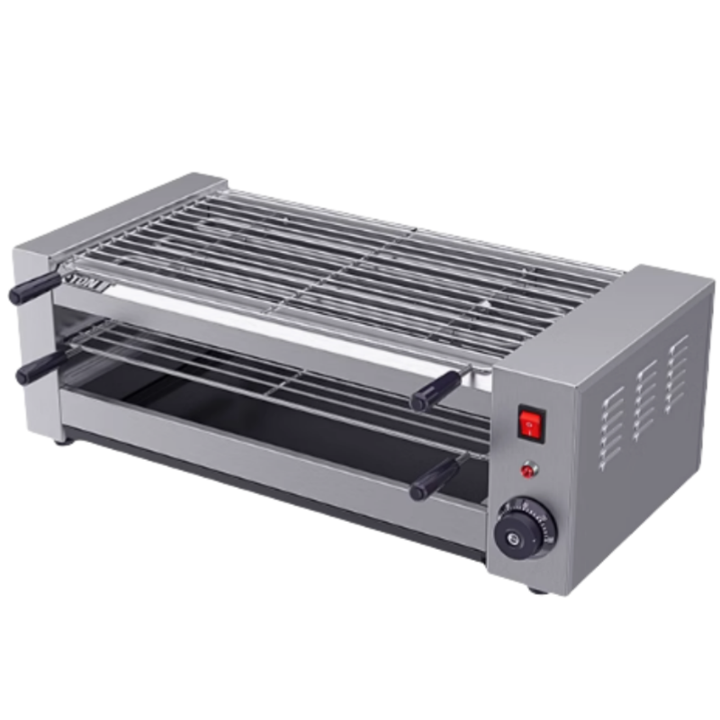 Outdoor Camping Grill - Портативный электрический гриль из нержавеющей стали