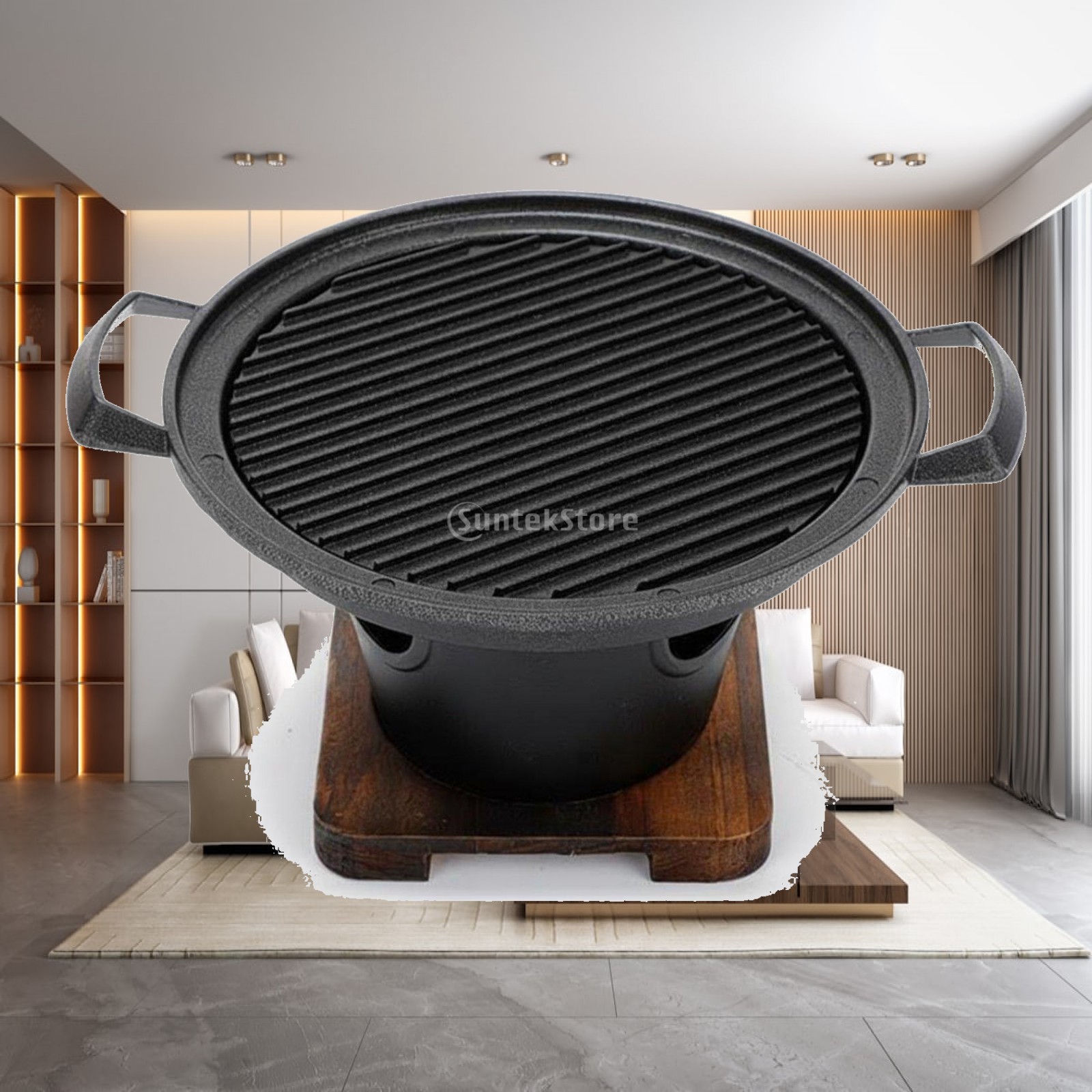 Outdoor Camping Grill - Портативный мини-гриль для улицы, настольный электрический
