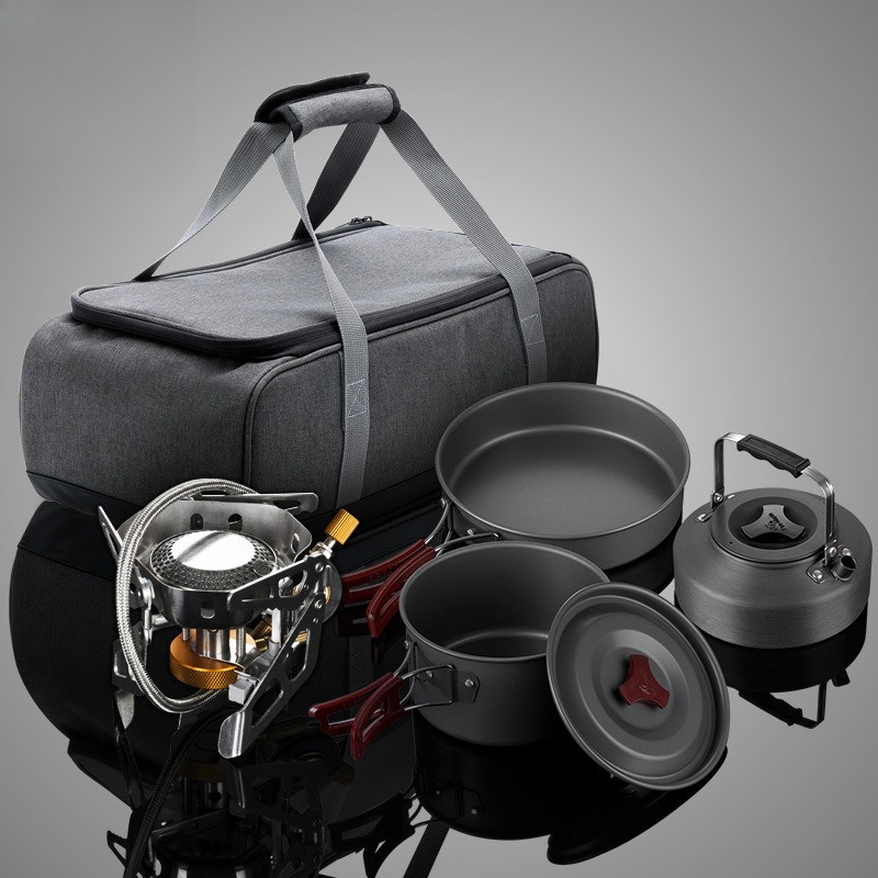 Outdoor Gas Stove - Портативный газовый набор для приготовления пищи