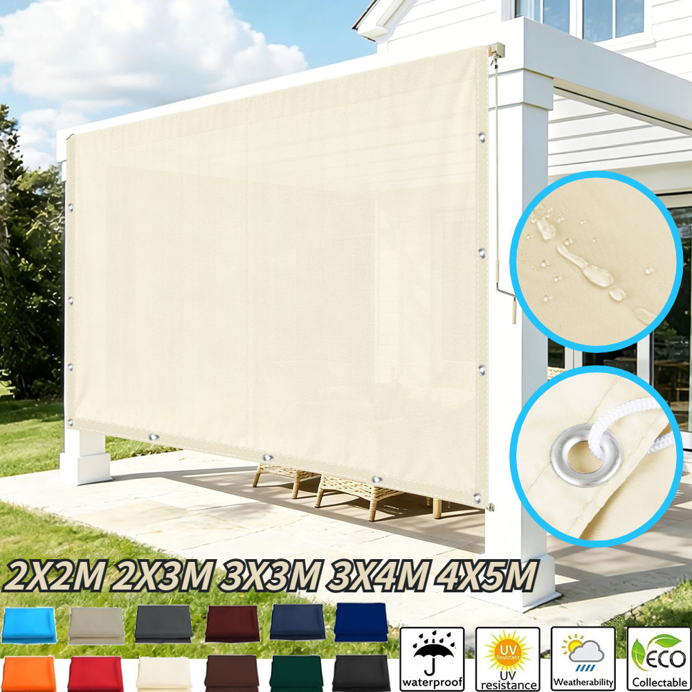 Outdoor Camping Tarp - Тент-парус для сада 5x4м, 4x3м, 3x2м,