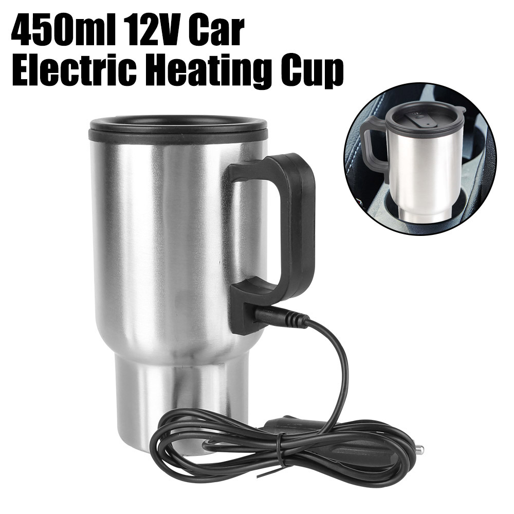 Outdoor Camping Kettle - 12 В 450 мл автомобильная кофейная