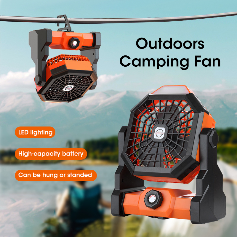 Outdoor Camping Ventilator - Вентилятор для кемпинга 10000 мАч со