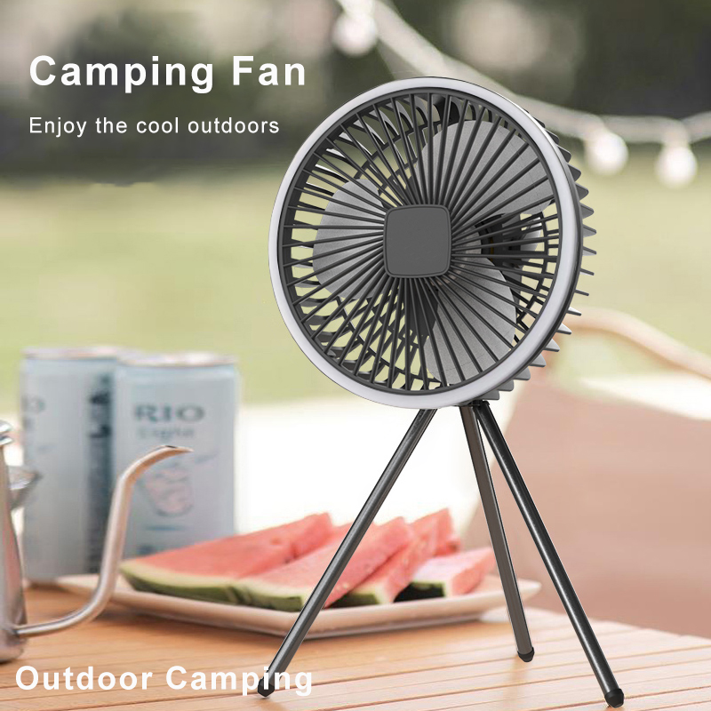 Outdoor Camping Ventilator - Портативный вентилятор для кемпинга, 10000 мАч,