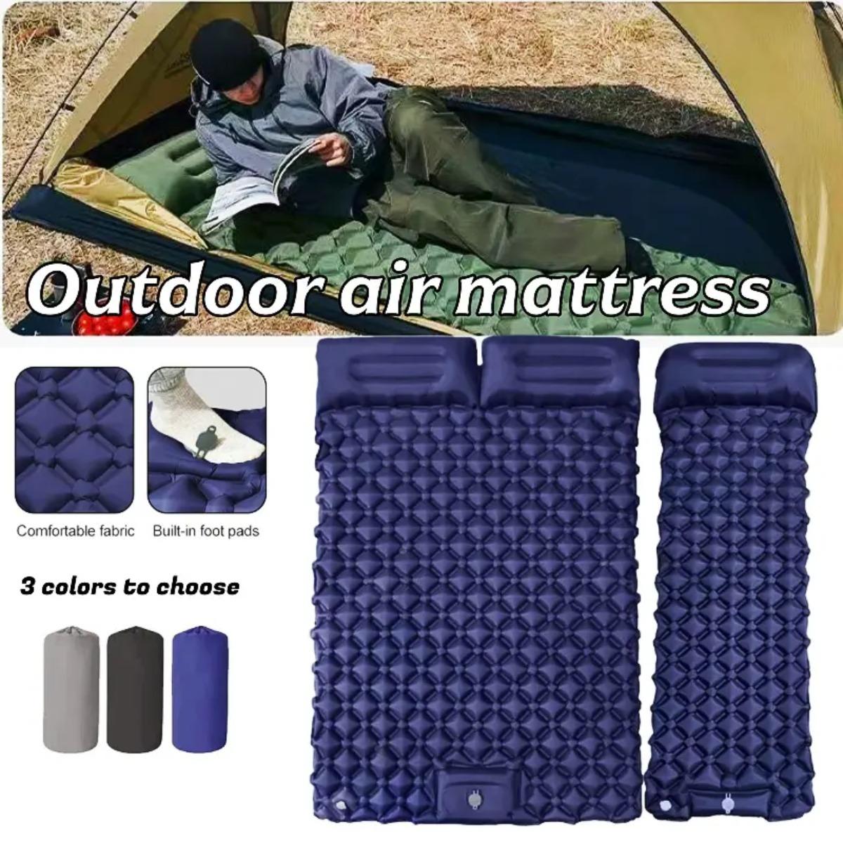 Outdoor Camping Carpet - Односпальный и двуспальный надувной матрас, складной