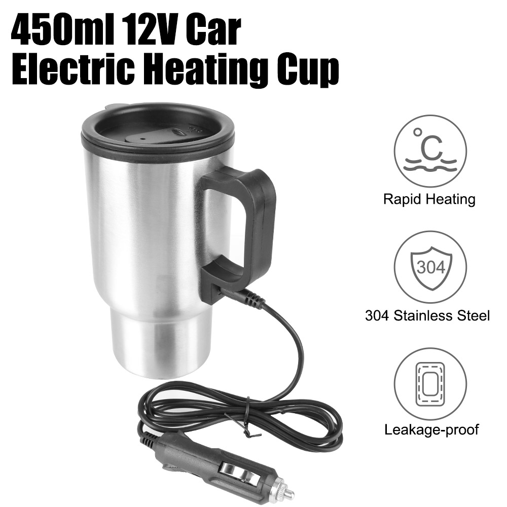 Outdoor Camping Kettle - Электрический автомобильный чайник с подогревом, 12