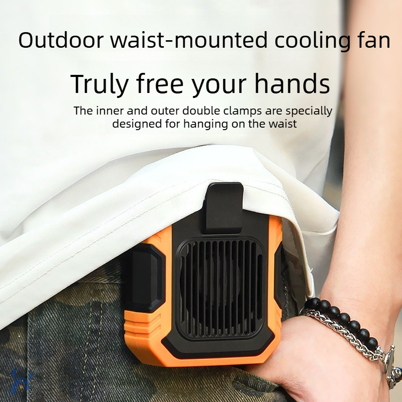Outdoor Camping Ventilator - Портативный мини-вентилятор с креплением на пояс,