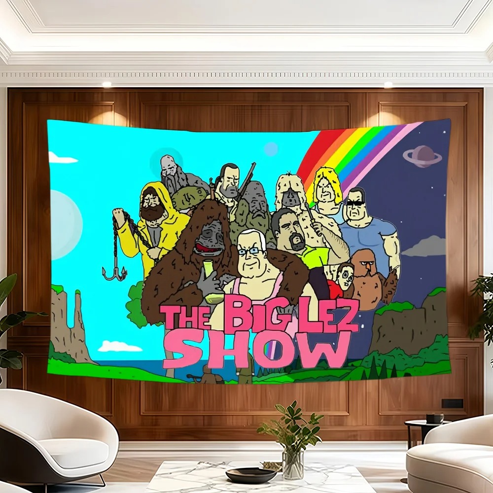 Мультяшный флаг The B-Big Lez  – обзор и цена Outdoor Camping Show