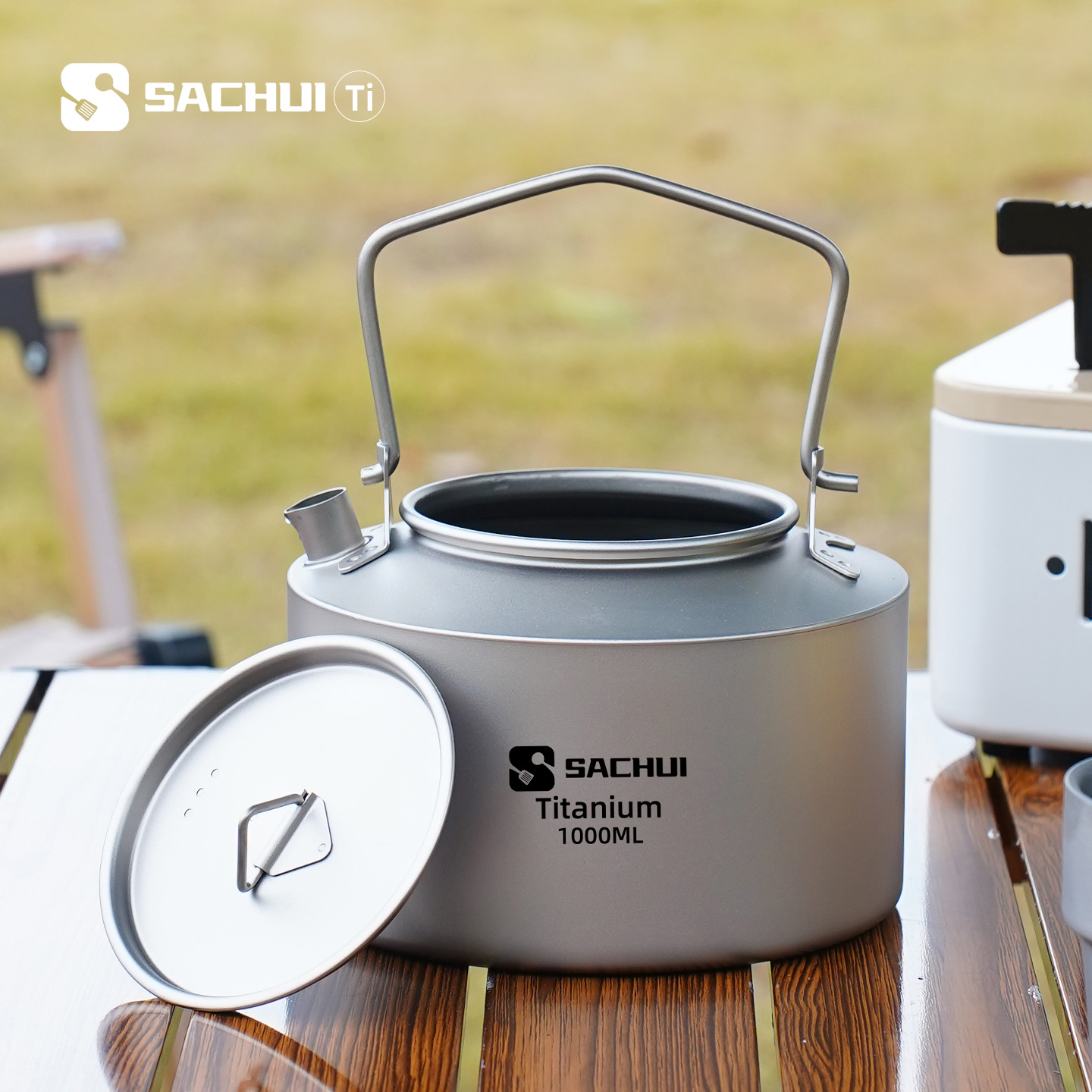Чайник из чистого титана 1000  – обзор и цена Outdoor Camping Kettle