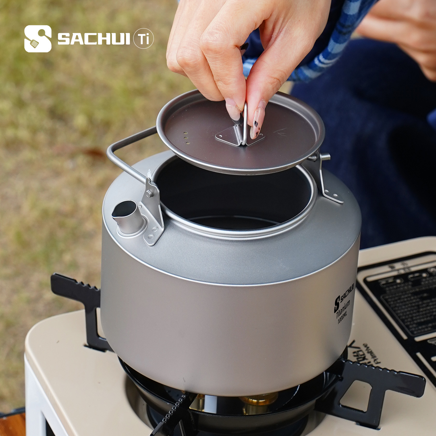 Чайник из чистого титана 1000  – обзор и цена Outdoor Camping Kettle
