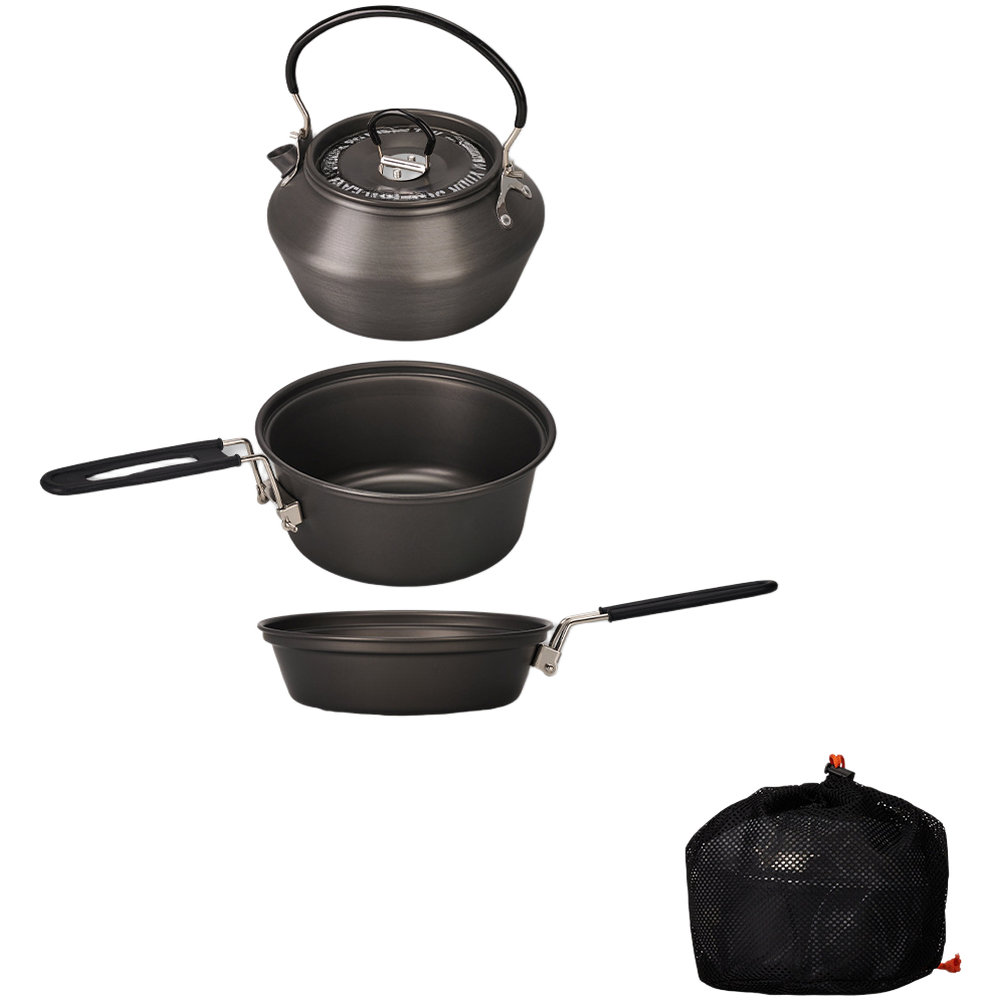 Легкий набор походной посуды и – обзор и цена Outdoor Camping Kettle
