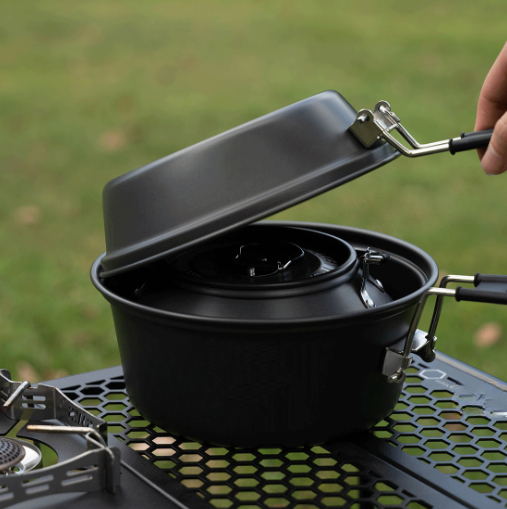 Легкий набор походной посуды и – обзор и цена Outdoor Camping Kettle