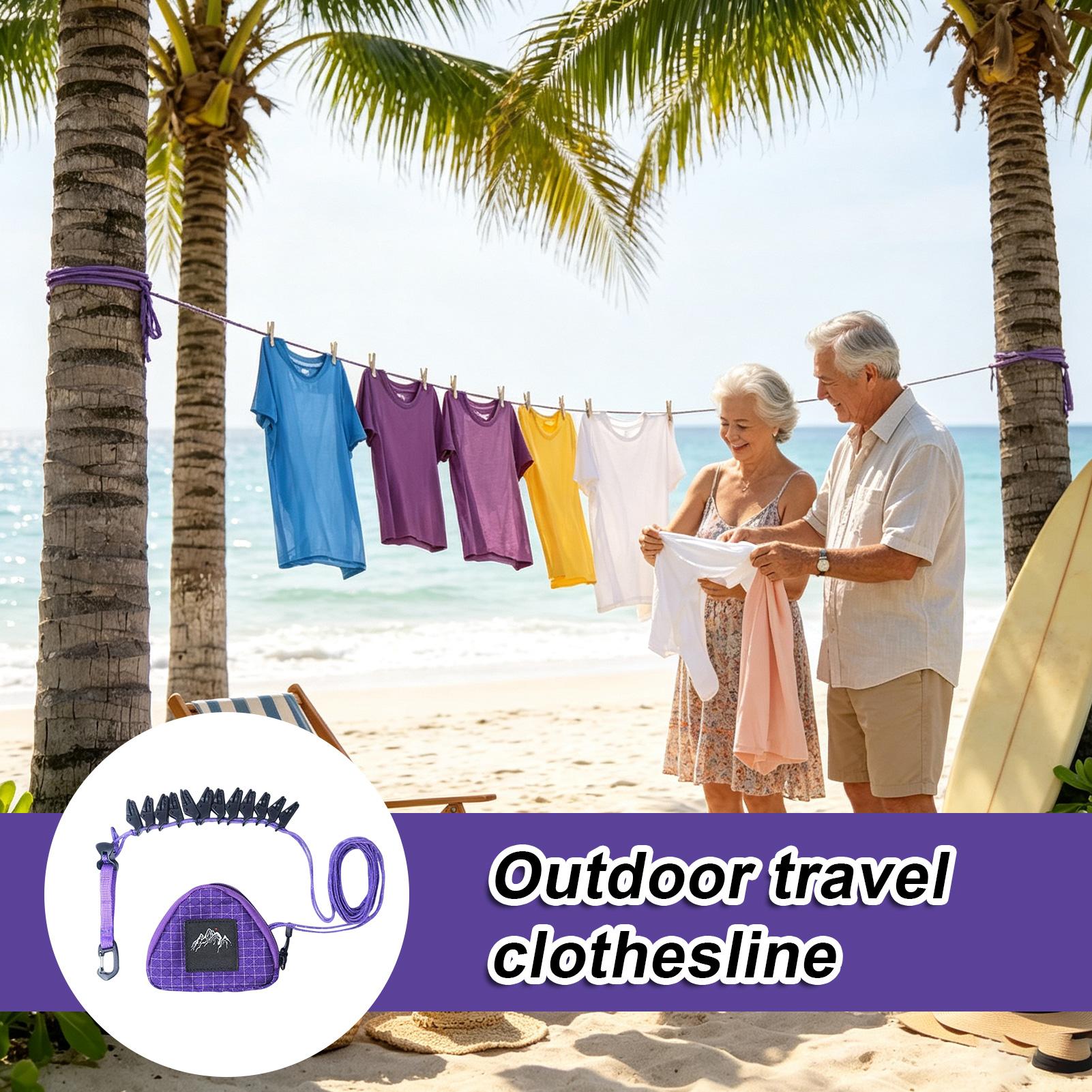 Веревка для сушки белья улична – обзор и цена Camping Outdoor Clothing
