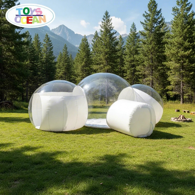 Надувной прозрачный шатер-пузы – обзор и цена Outdoor Camping House