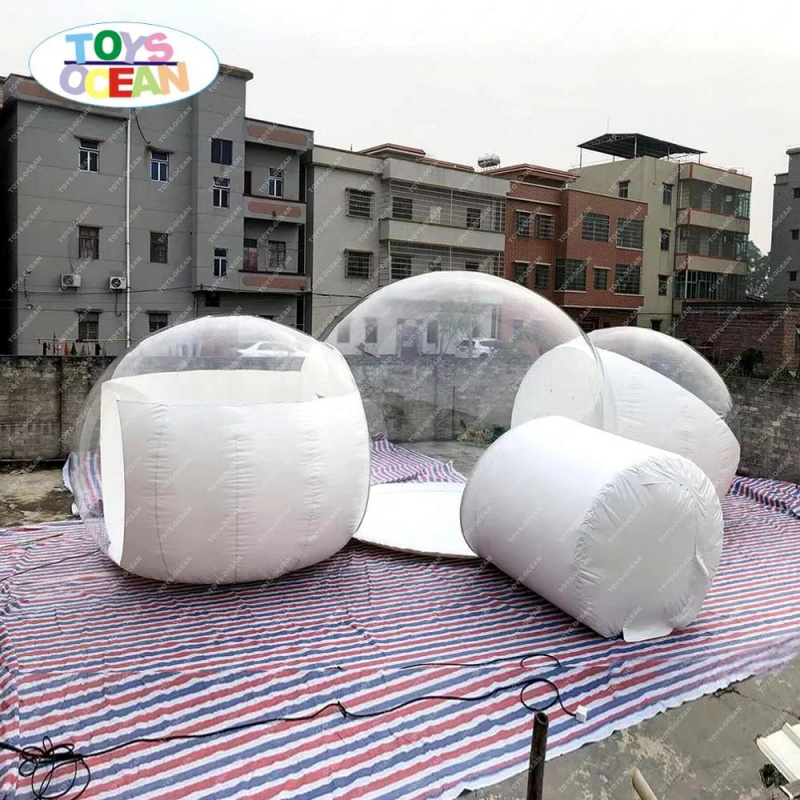 Надувной прозрачный шатер-пузы – обзор и цена Outdoor Camping House