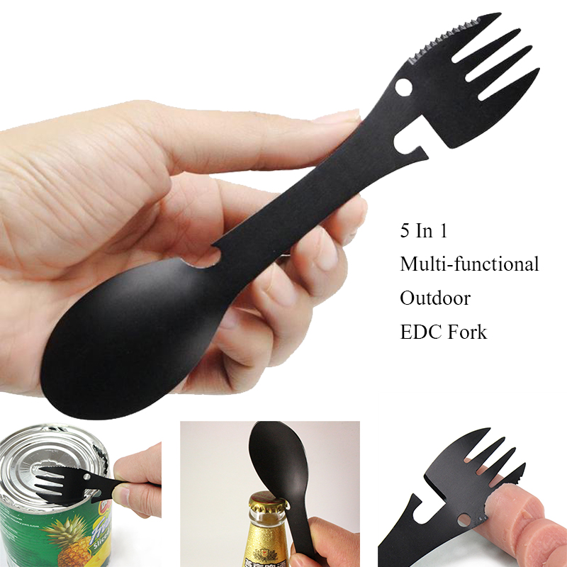 Набор походной посуды из нержа – обзор и цена Outdoor Camping Utensils