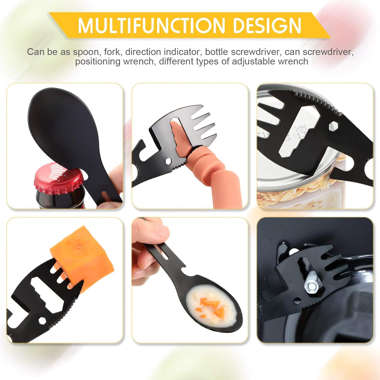 Набор походной посуды из нержа – обзор и цена Outdoor Camping Utensils