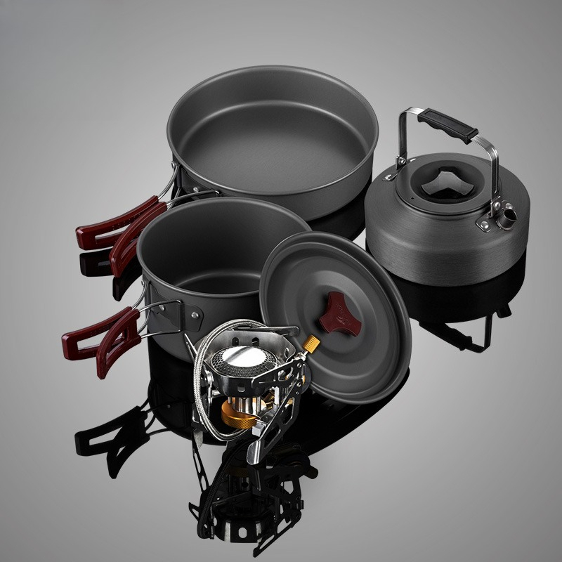 Портативный газовый набор для  – обзор и цена Outdoor Gas Stove