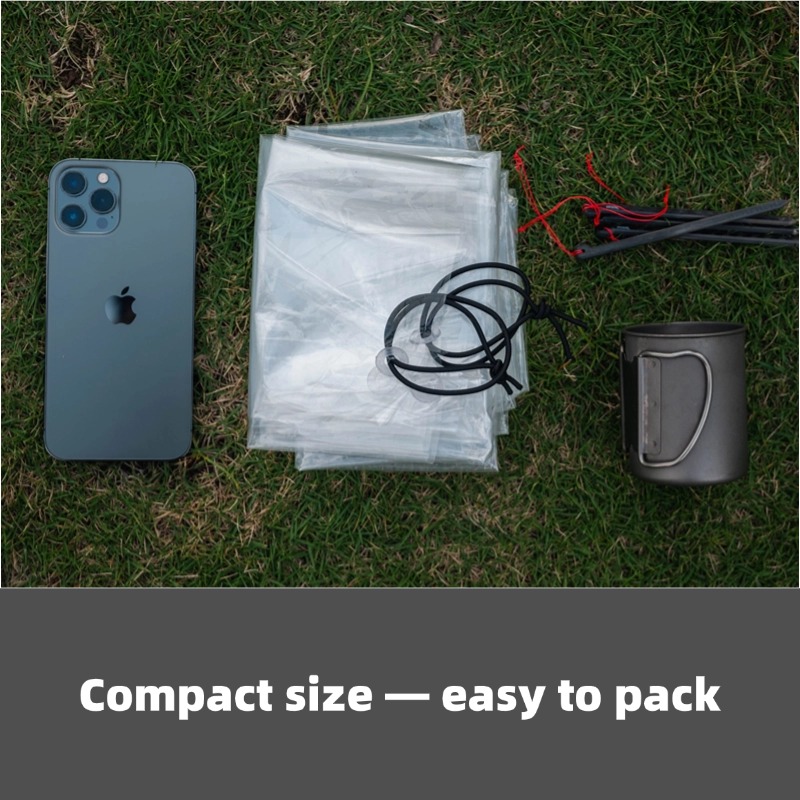 [HODR GEAR] Ультралегкий полик – обзор и цена Outdoor Camping Tarp
