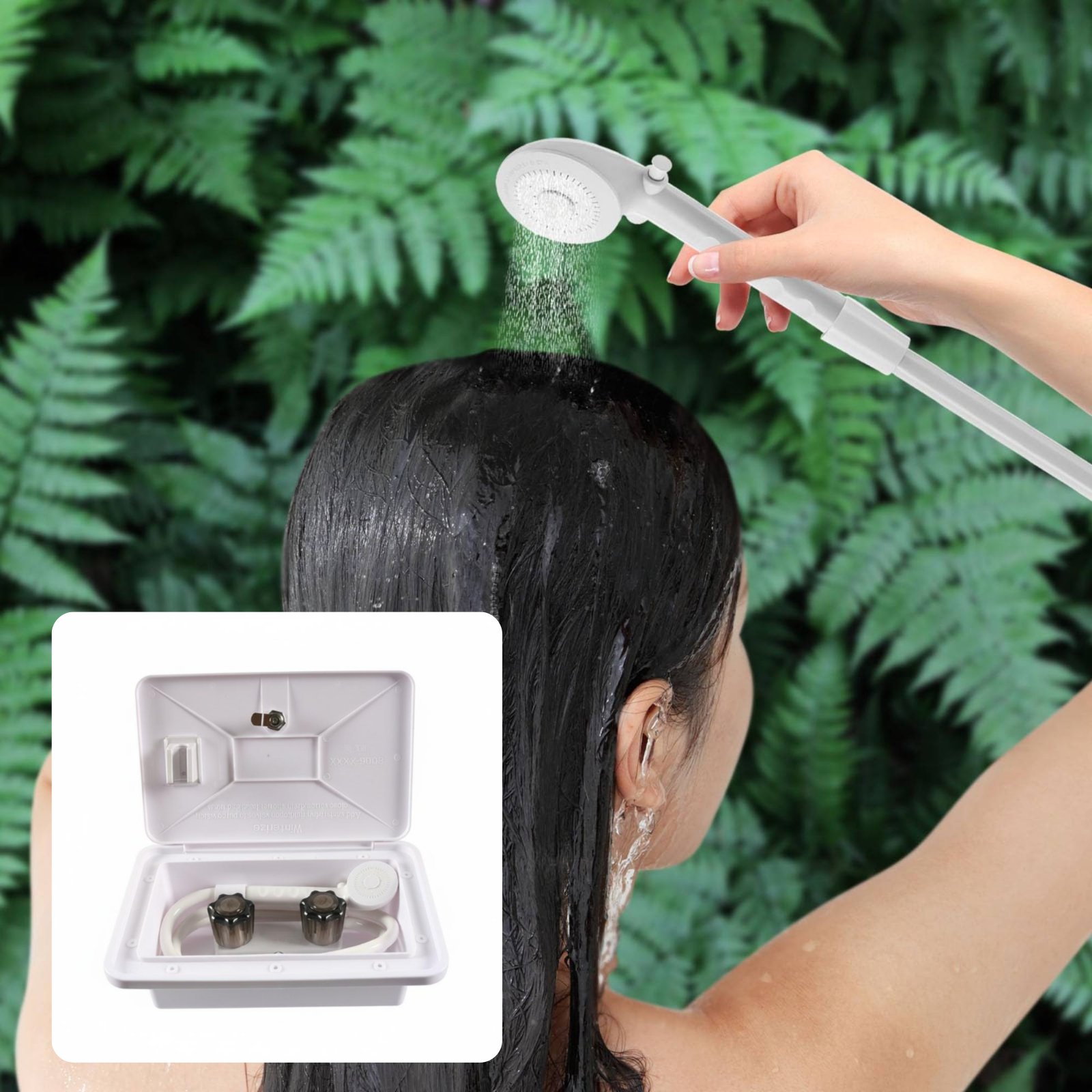 Компактный уличный душ для авт – обзор и цена Outdoor Camping Shower