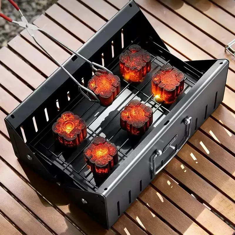 Портативный складной угольный  – обзор и цена Outdoor Camping Grill