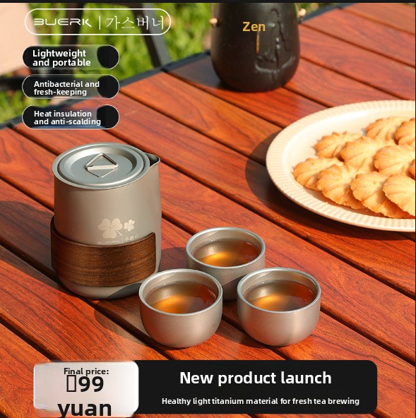 Портативный дорожный чайный на – обзор и цена Outdoor Camping Kettle