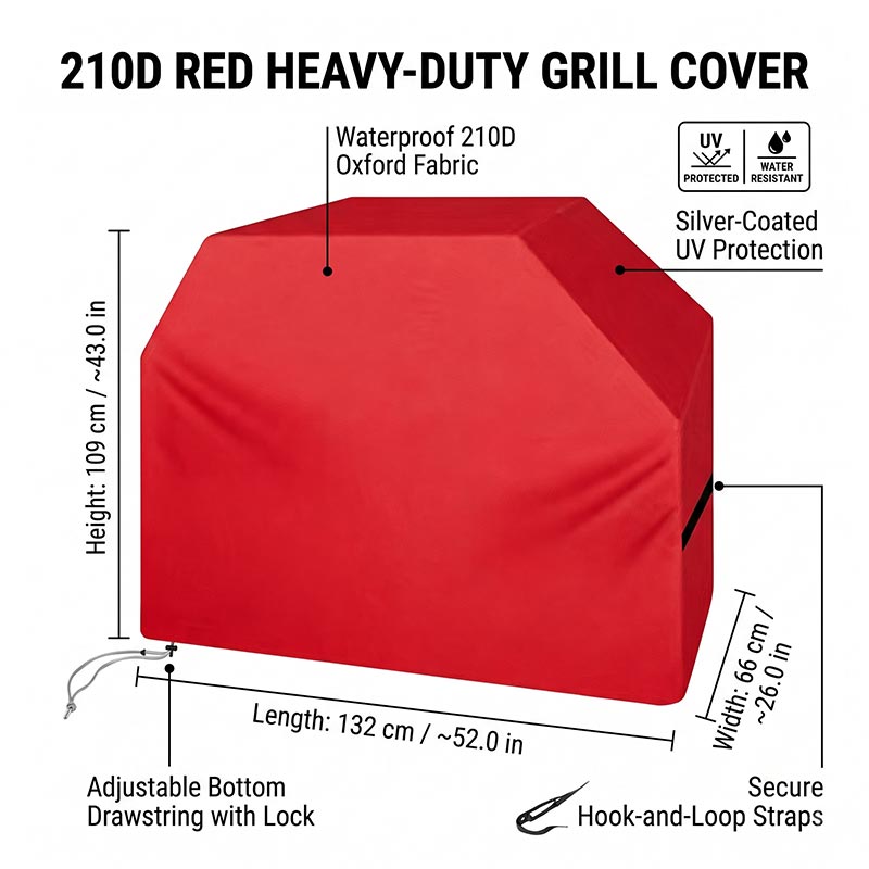 Чехол для барбекю 210D, пылеза – обзор и цена Outdoor Camping Grill