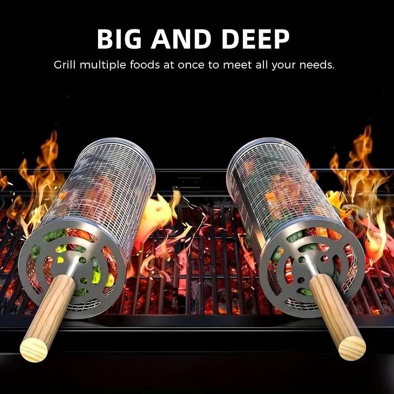 Корзина для гриля из нержавеющ – обзор и цена Outdoor Camping Grill