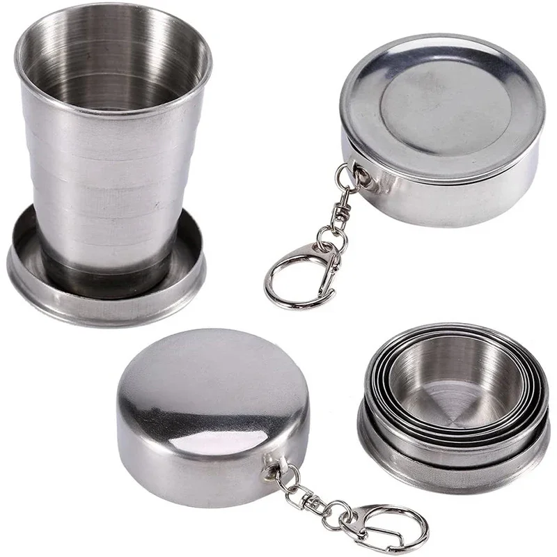 Портативная складная кружка из – обзор и цена Outdoor Camping Utensils