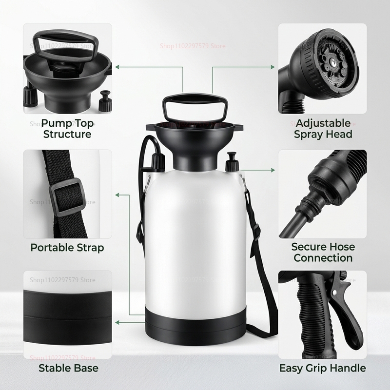 Портативный походный душ 5 л с – обзор и цена Outdoor Camping Shower