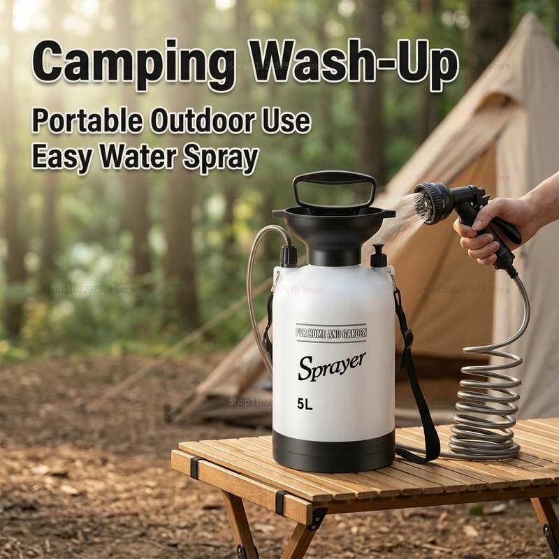 Портативный походный душ 5 л с – обзор и цена Outdoor Camping Shower