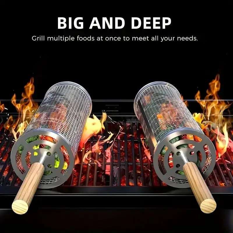 Корзина для гриля из нержавеющ – обзор и цена Outdoor Camping Grill