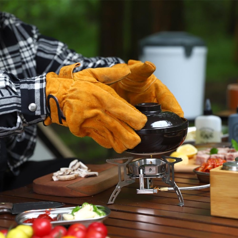 Термостойкие огнеупорные перча – обзор и цена Outdoor Camping Grill